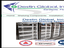 Tablet Screenshot of destinglobal.com